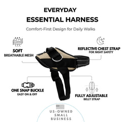 Durable nylon handle and straps provide a secure grip during training or hiking.