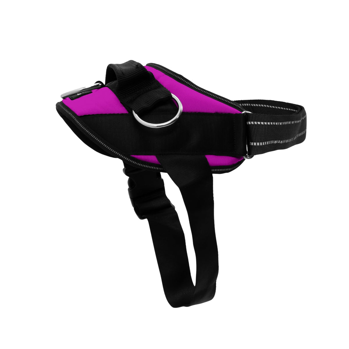 ShawnCo Essential Harness orchid front view for all-day comfort during walks.