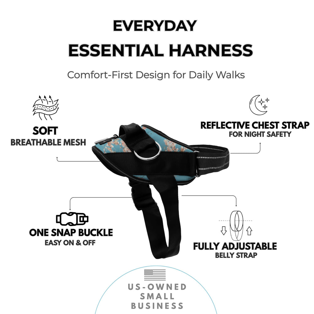SHAWNCO three leash points harness for versatile training and daily safe walking