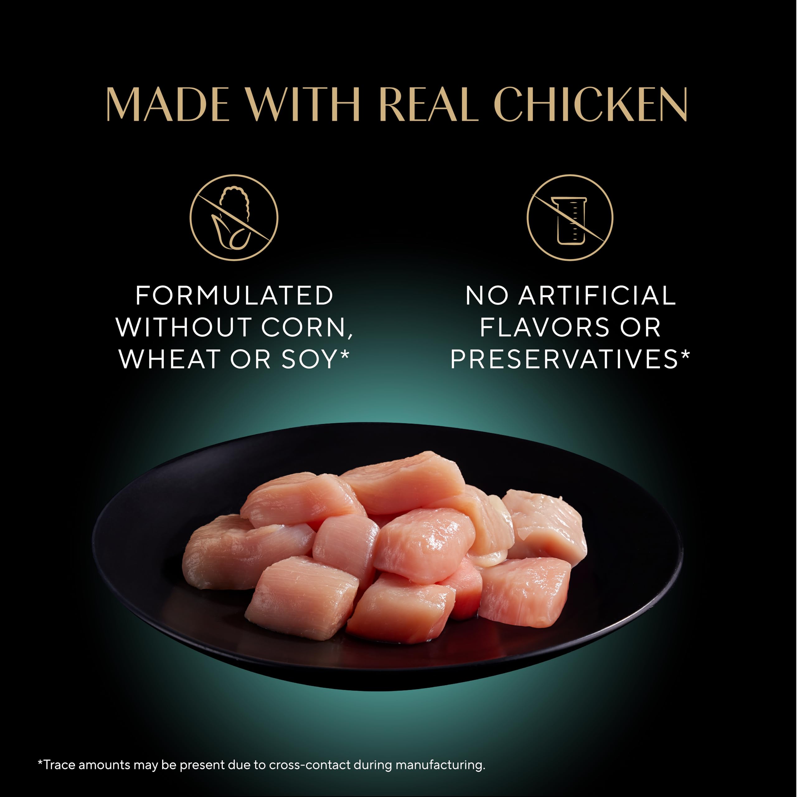 Sheba grain-free cat food no corn or soy.