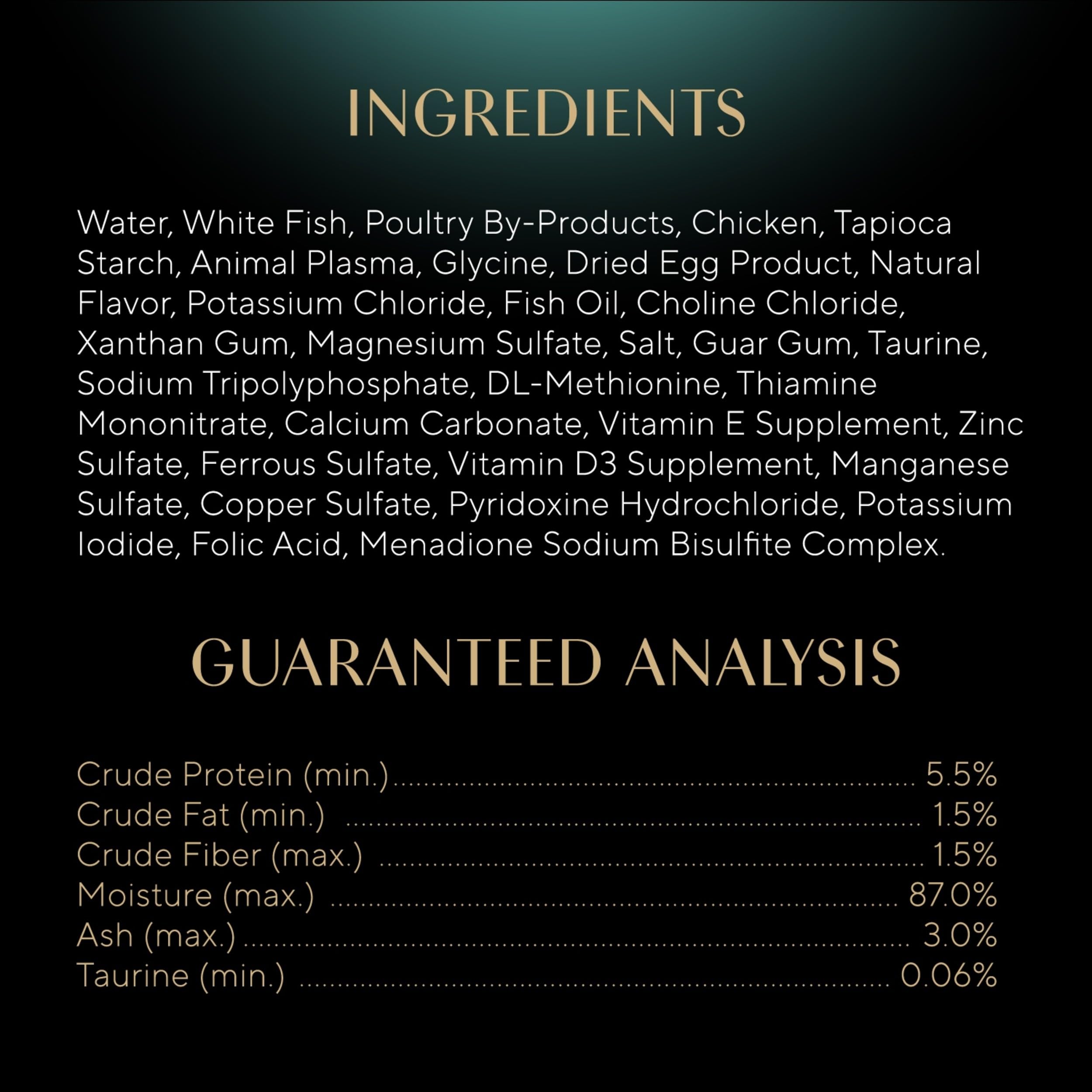 Grain-free formula with no corn or soy in Sheba Indulgence.