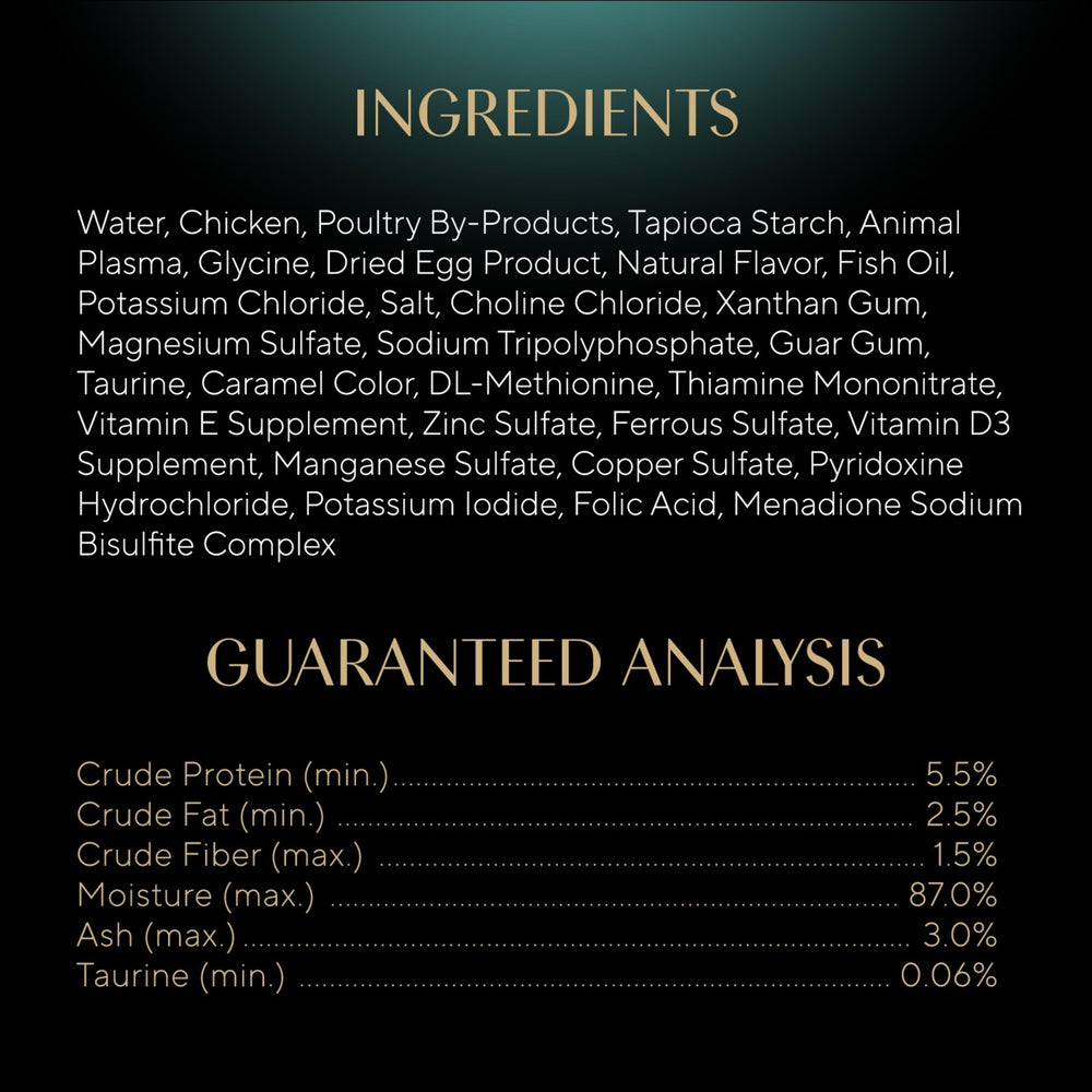 USA-made premium ingredients used in Sheba Gravy Indulgence wet food.
