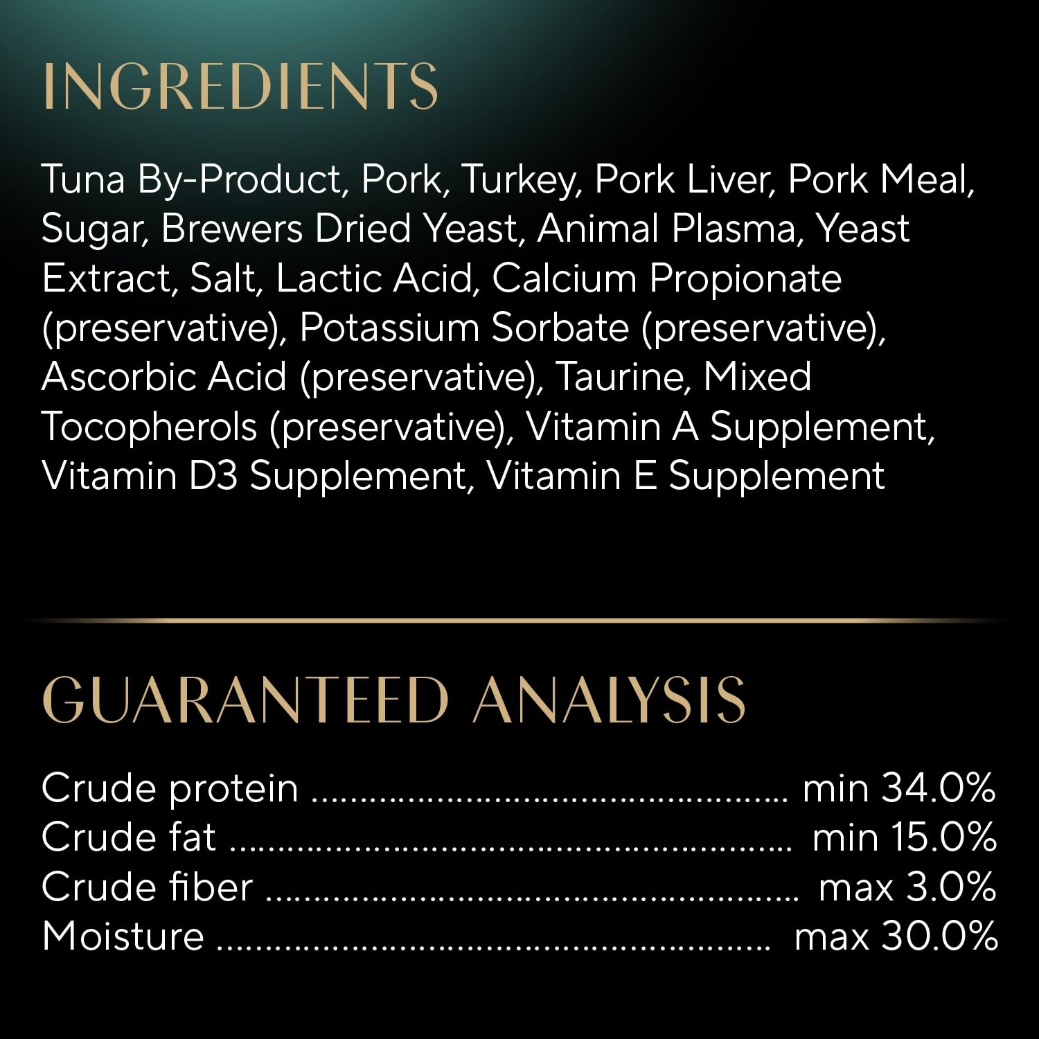 No artificial dyes in Sheba Meaty Tender Sticks for clean ingredients.