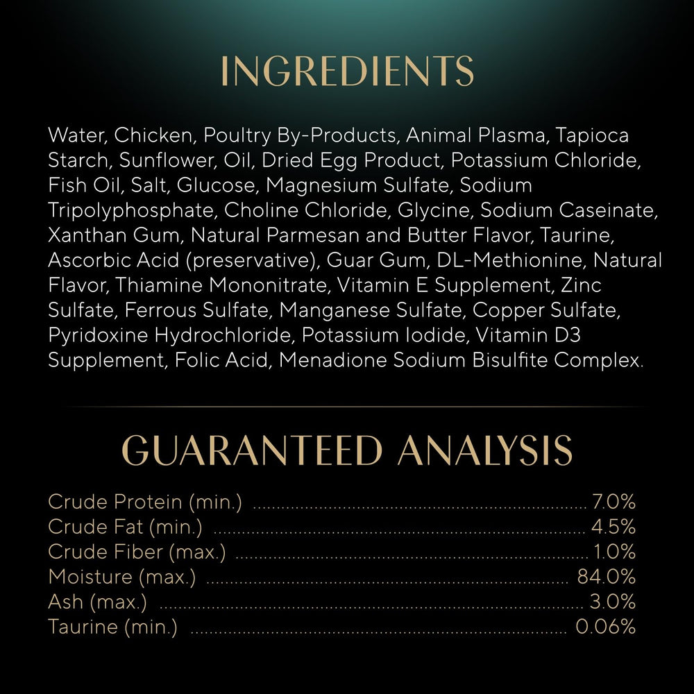 Sheba Perfect Portions Bistro front label image highlights easy meal packaging