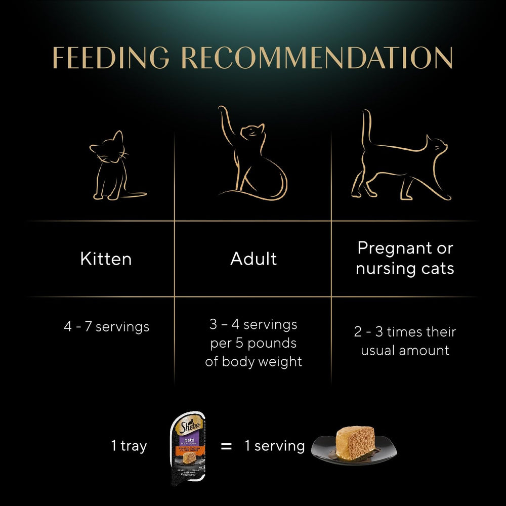 Sheba Perfect Portions Pate no fillers or artificial flavors label highlights clean ingredients.