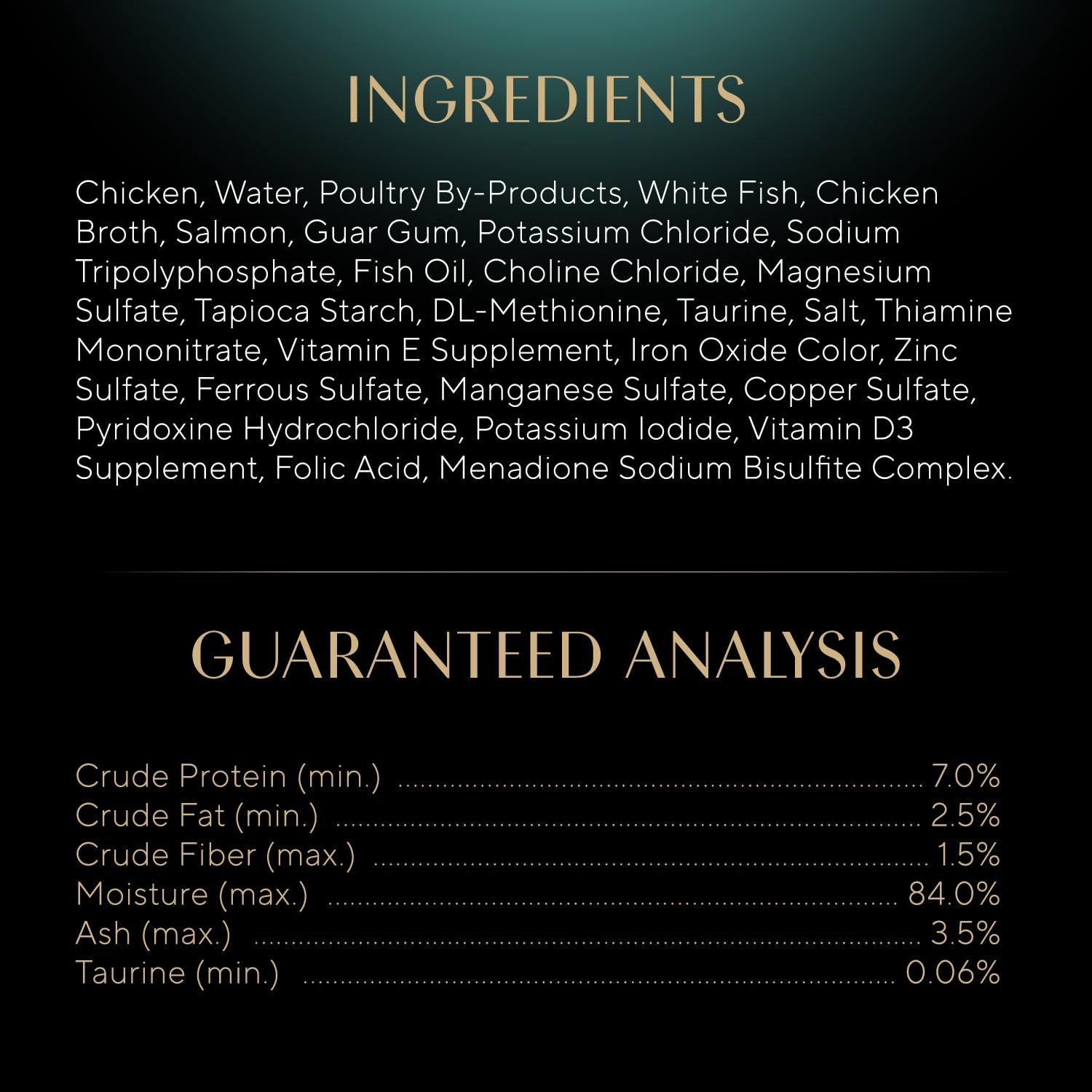 USA-made Sheba Perfect Portions Pate with sustainable salmon ingredients.