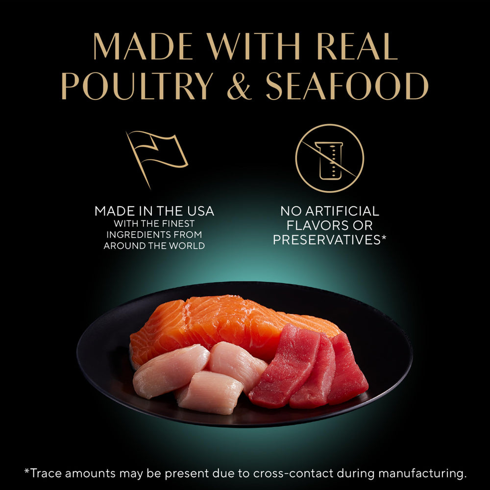 Sheba Perfect Portions tender turkey entree in gravy for picky eaters.