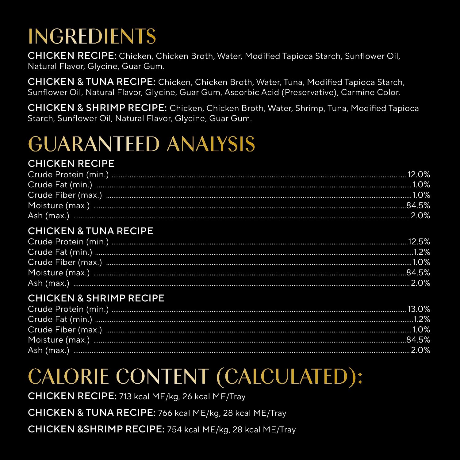 Sheba Selections Filets in Broth cups are grain-free and soy-free.