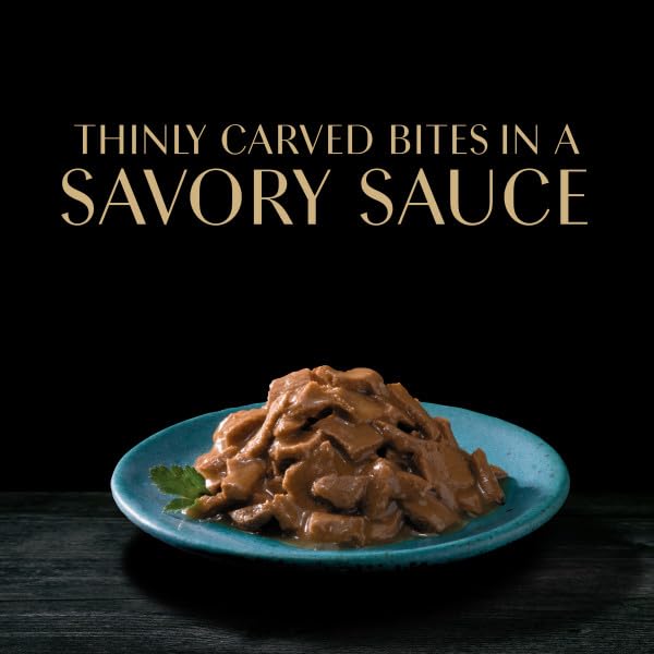 Sheba tuna in gravy with glossy sauce enhances aroma and appeal.