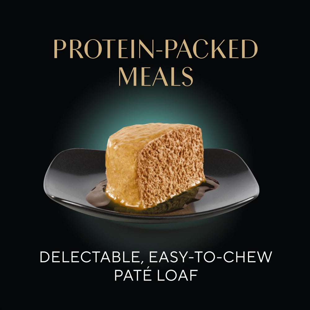 Serving of Sheba Pate in bowl shows convenient daily feeding