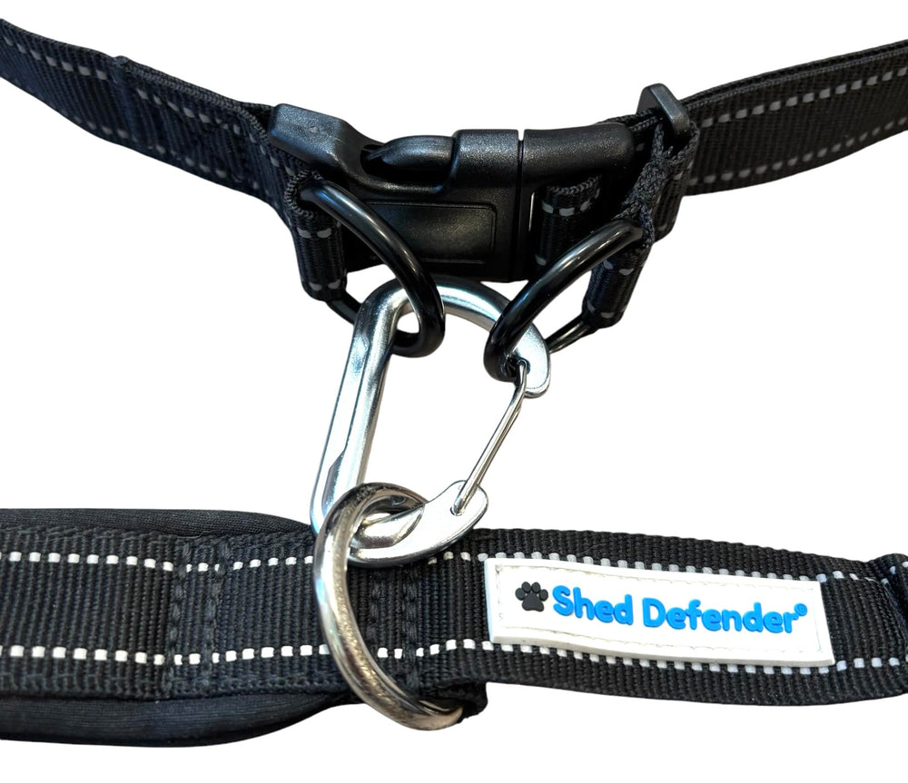 Shed Defender belt tested to hold up to 800 pounds of force.