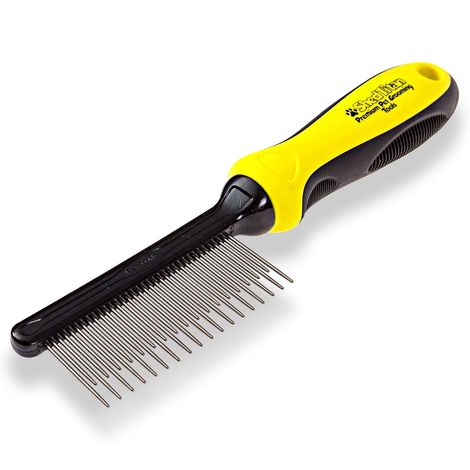 SHEDTITAN bonding-friendly grooming session with a comfortable grip.