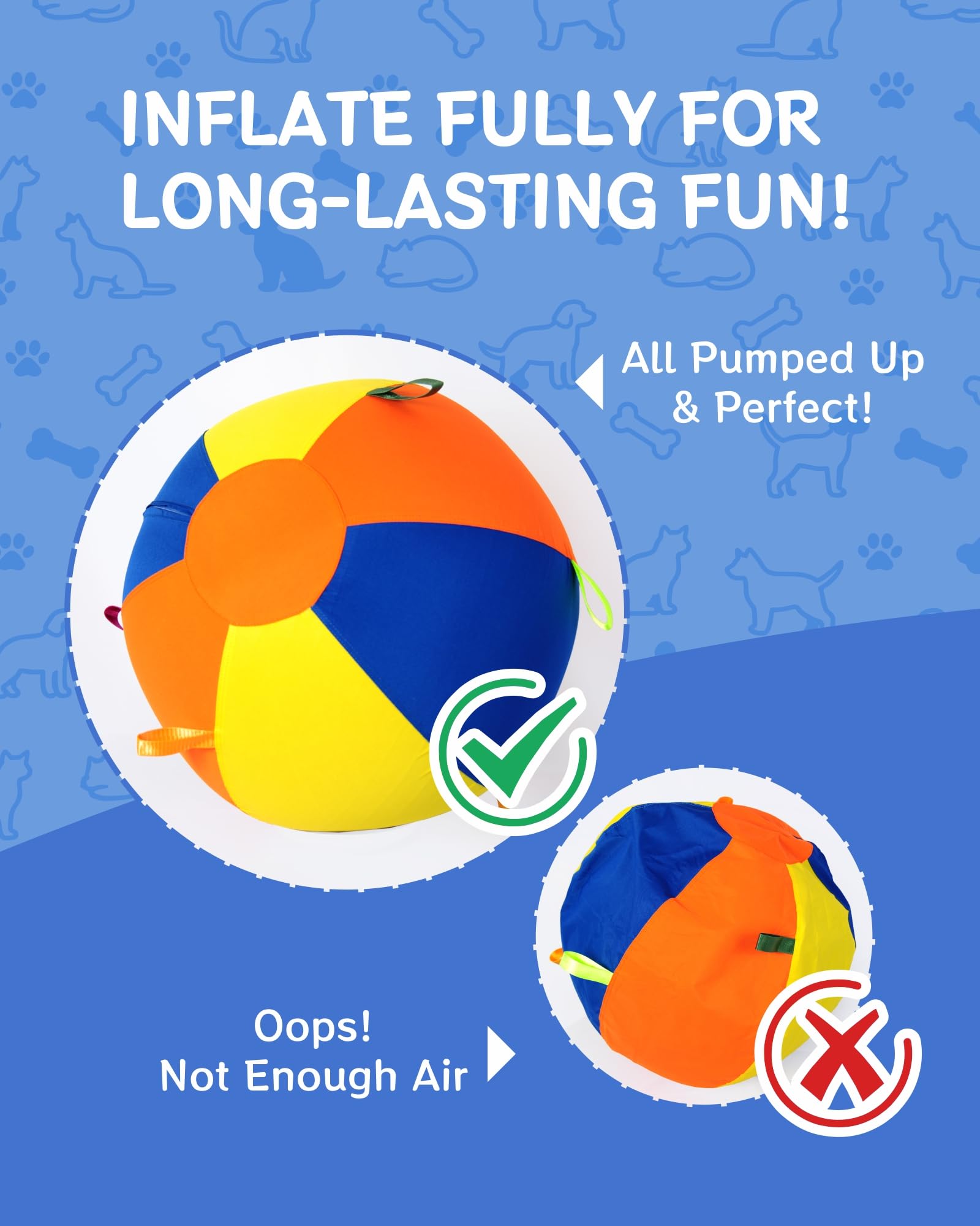 SHEENLULU Herding Ball great for backyard to park play and exercise.