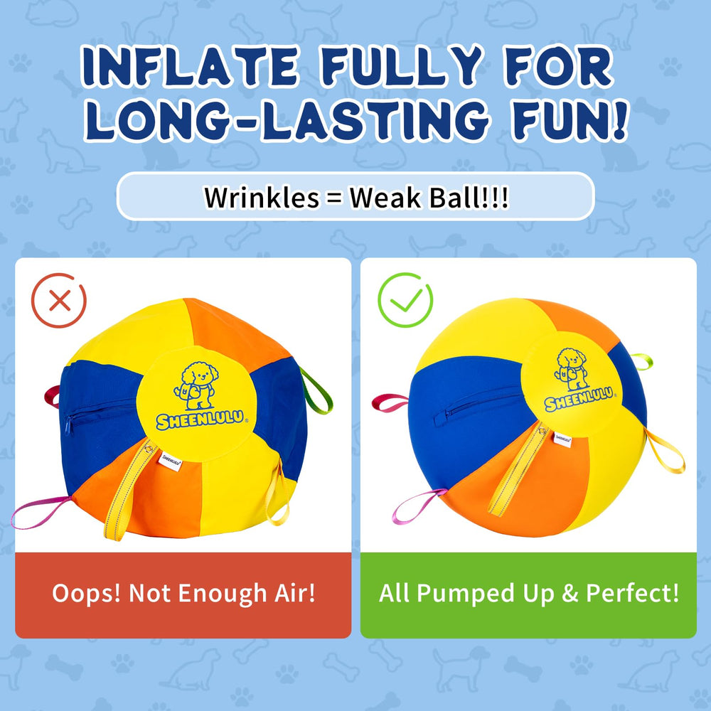 SHEENLULU inner ball inflated for snug, durable performance.