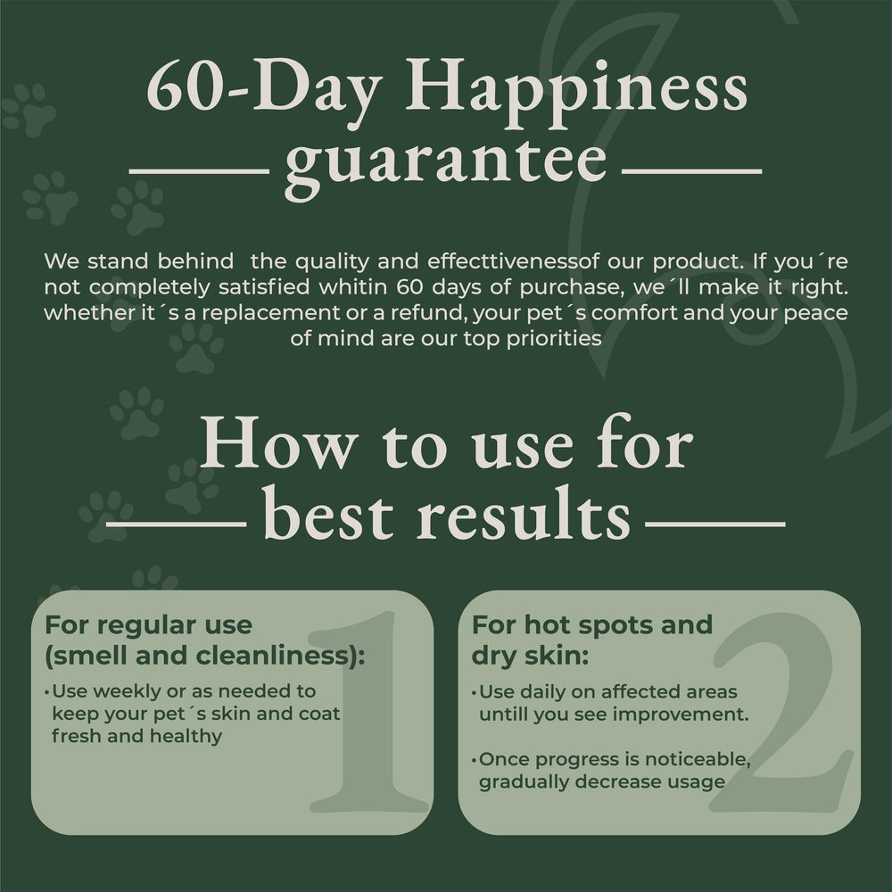 ShelterBaby dry shampoo for dogs north-america-made reinforces local quality and safety.