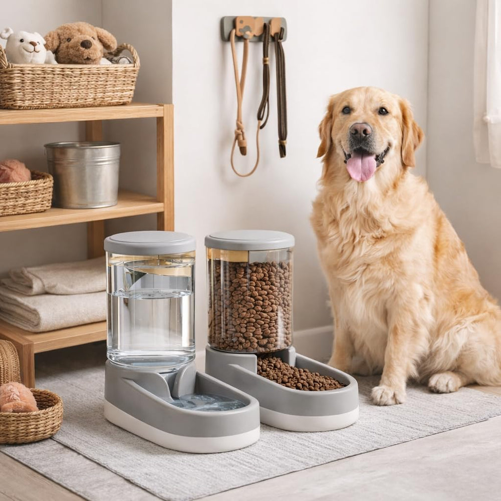 ShelyMoon Gravity Feeder dry-kibble friendly design suits cats and dogs.