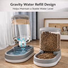 ShelyMoon Gravity Feeder leak-proof valve prevents spills.