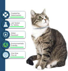 ShengKou flea collar natural citronella for plant-based protection.