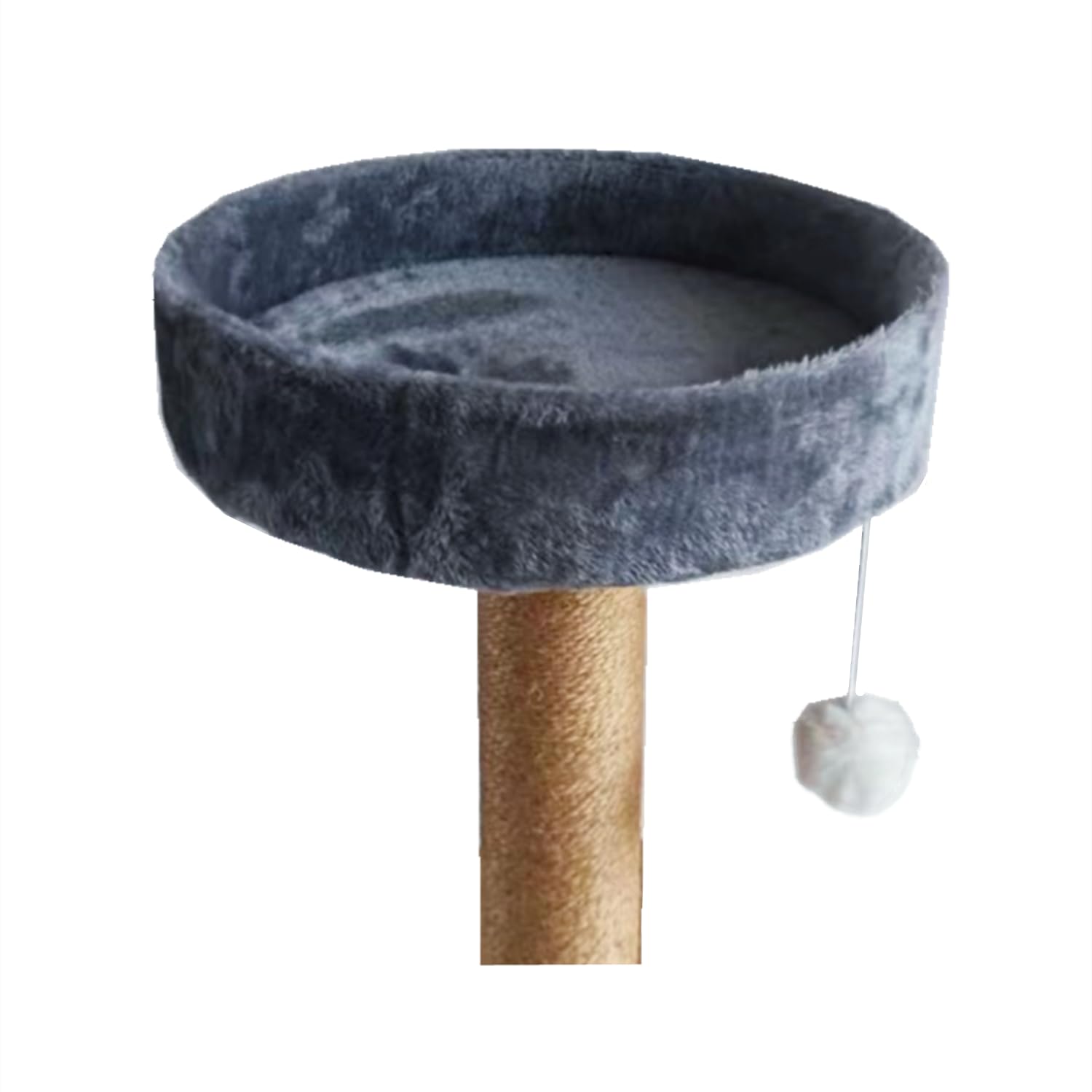 SHENGOCASE cat-tree bed attachment with M8 post in grey