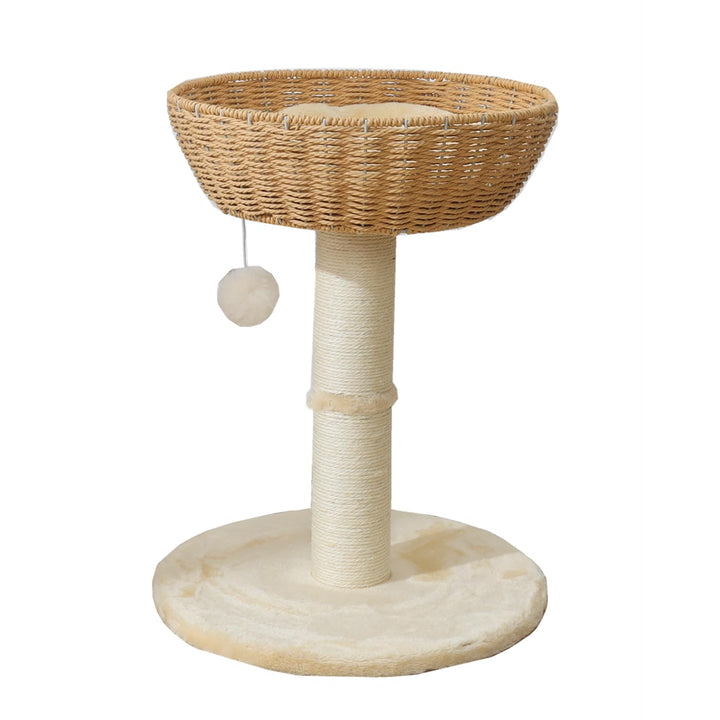 SHENGOCASE cat tree tower with window view for a comfy feline perch and scenic awareness