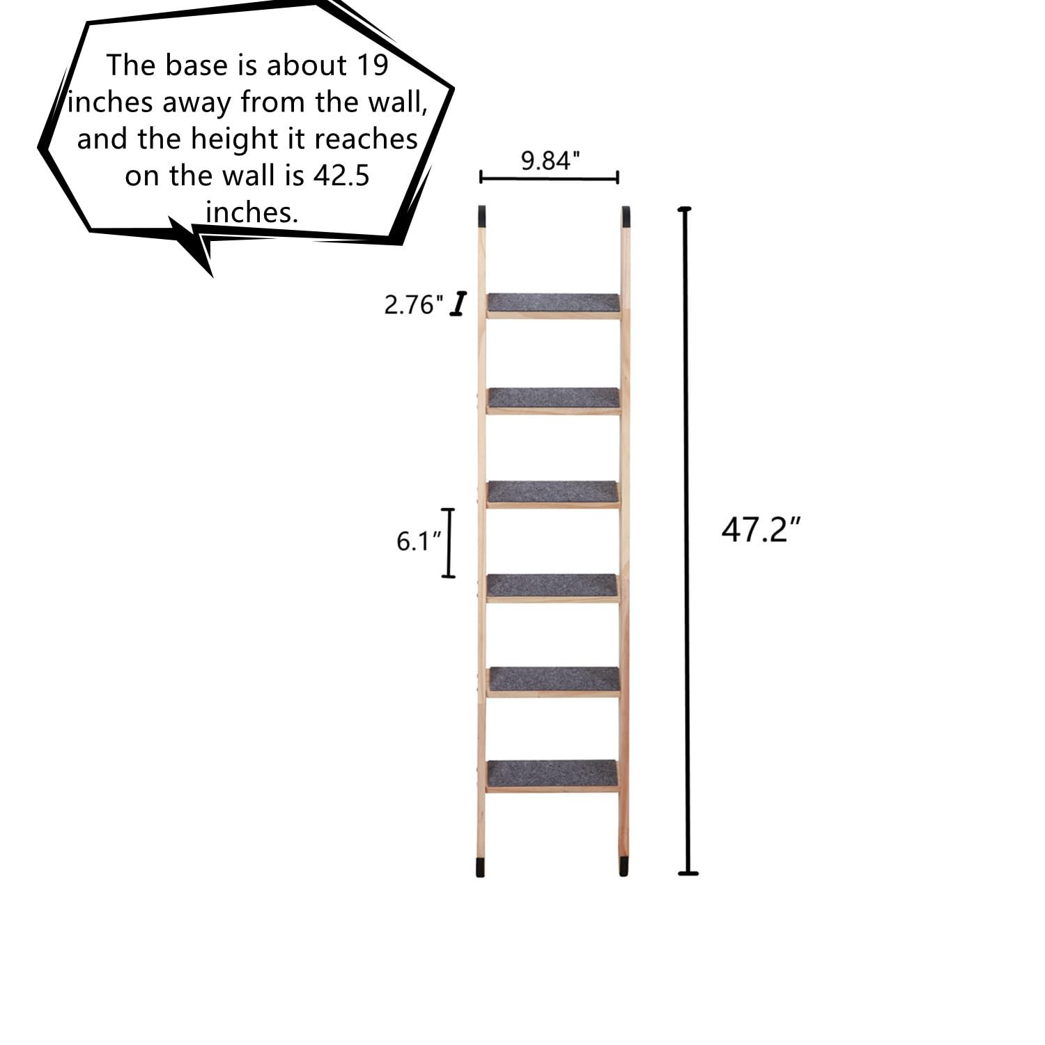 SHENGOCASE easy-assembly ladder quick setup for busy homes.