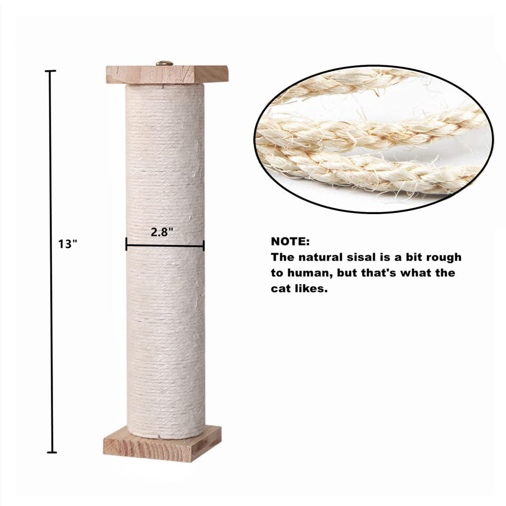 SHENGOCASE easy installation lets you position the post at the ideal height.