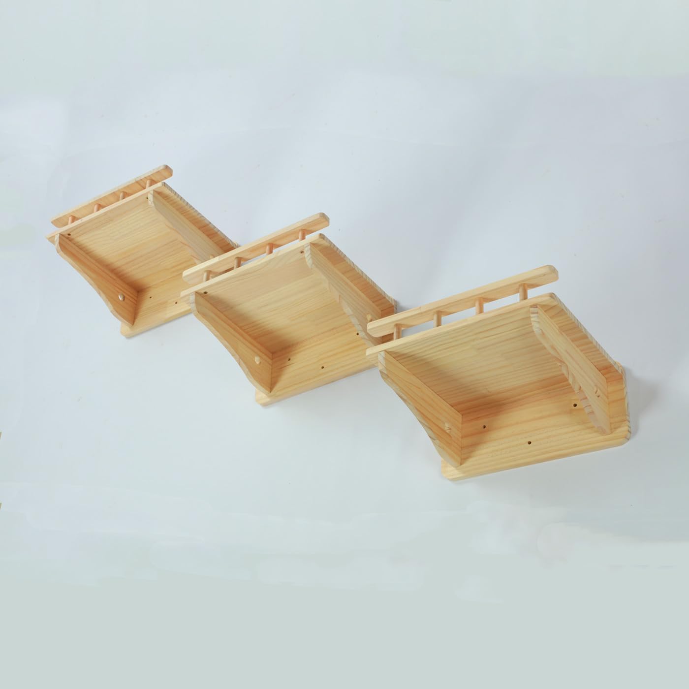 SHENGOCASE easy-install hardware enables quick wall mounting.