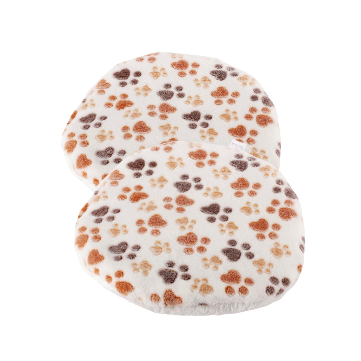 SHENGOCASE two-pack round kneading pillows provide plush comfort for cats and small dogs