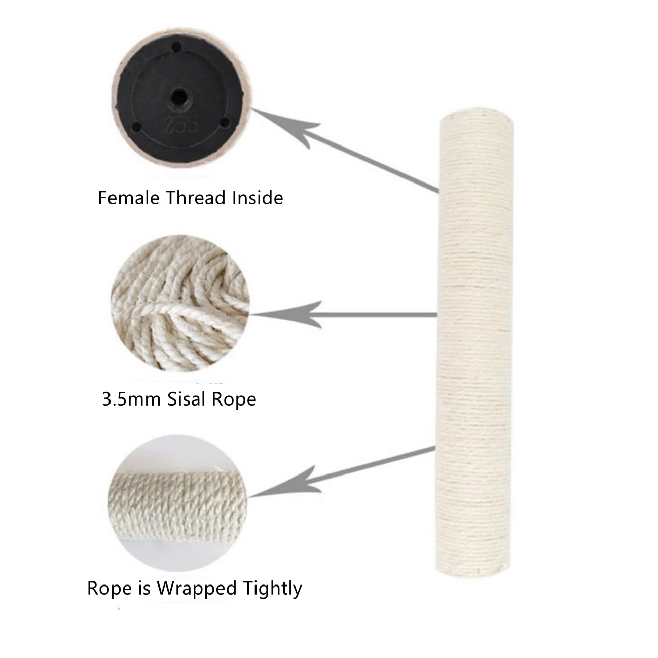 SHENGOCASE two-pack simplifies replacing worn posts.