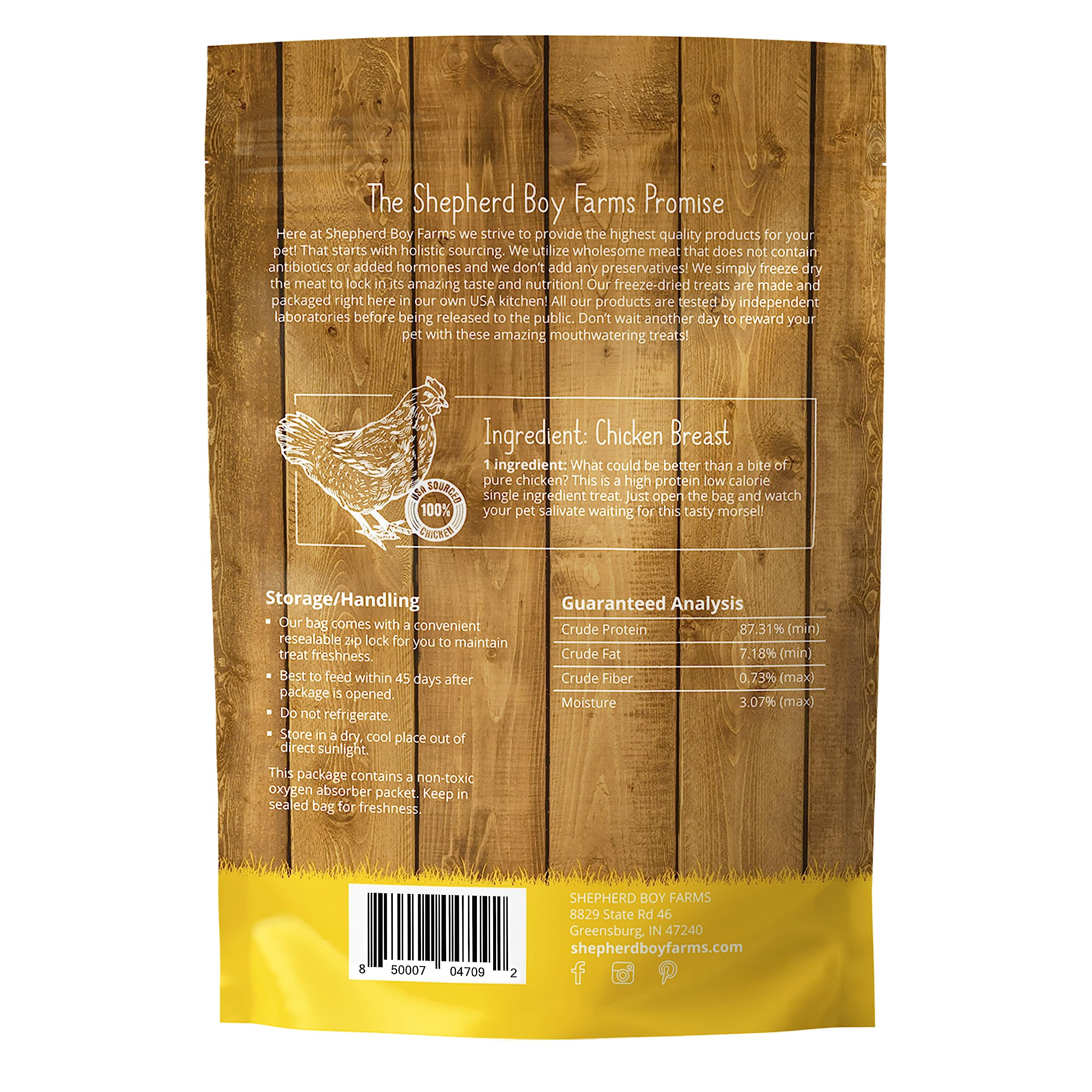 8oz pack offers convenient resealable storage for home use