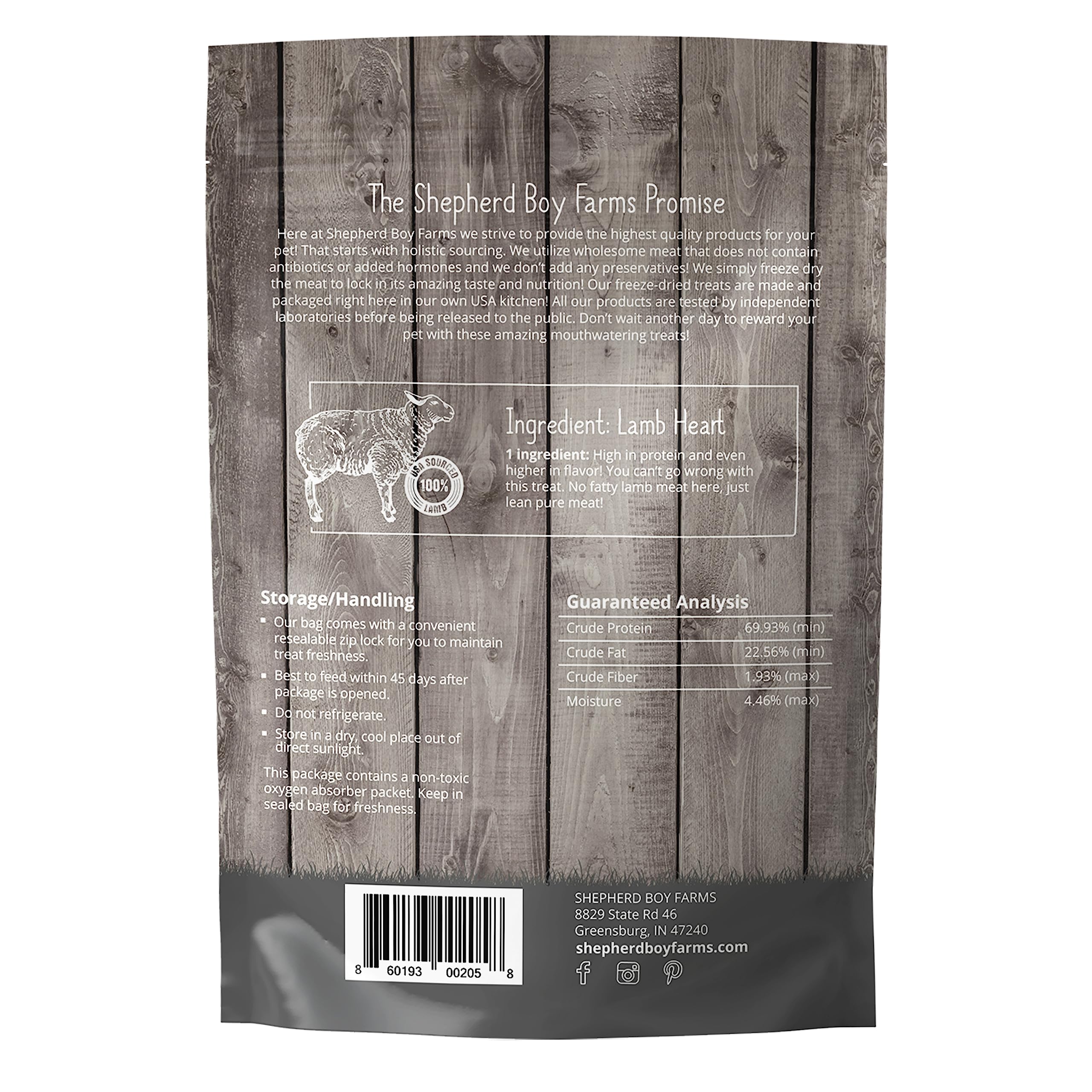 Shepherd Boy Farms in-house freeze-drying process preserves flavor and nutrients.