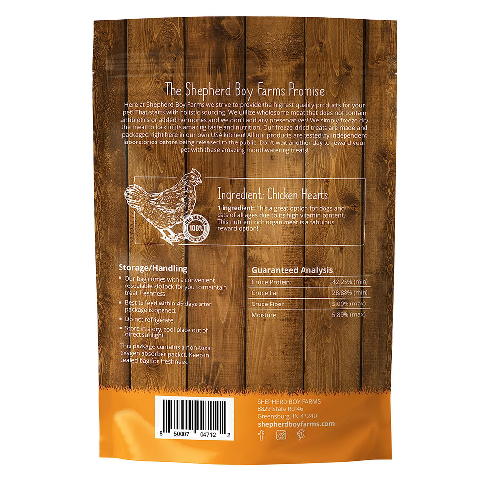 Shepherd Boy Farms Indiana farm-fresh processing ensures consistent quality.
