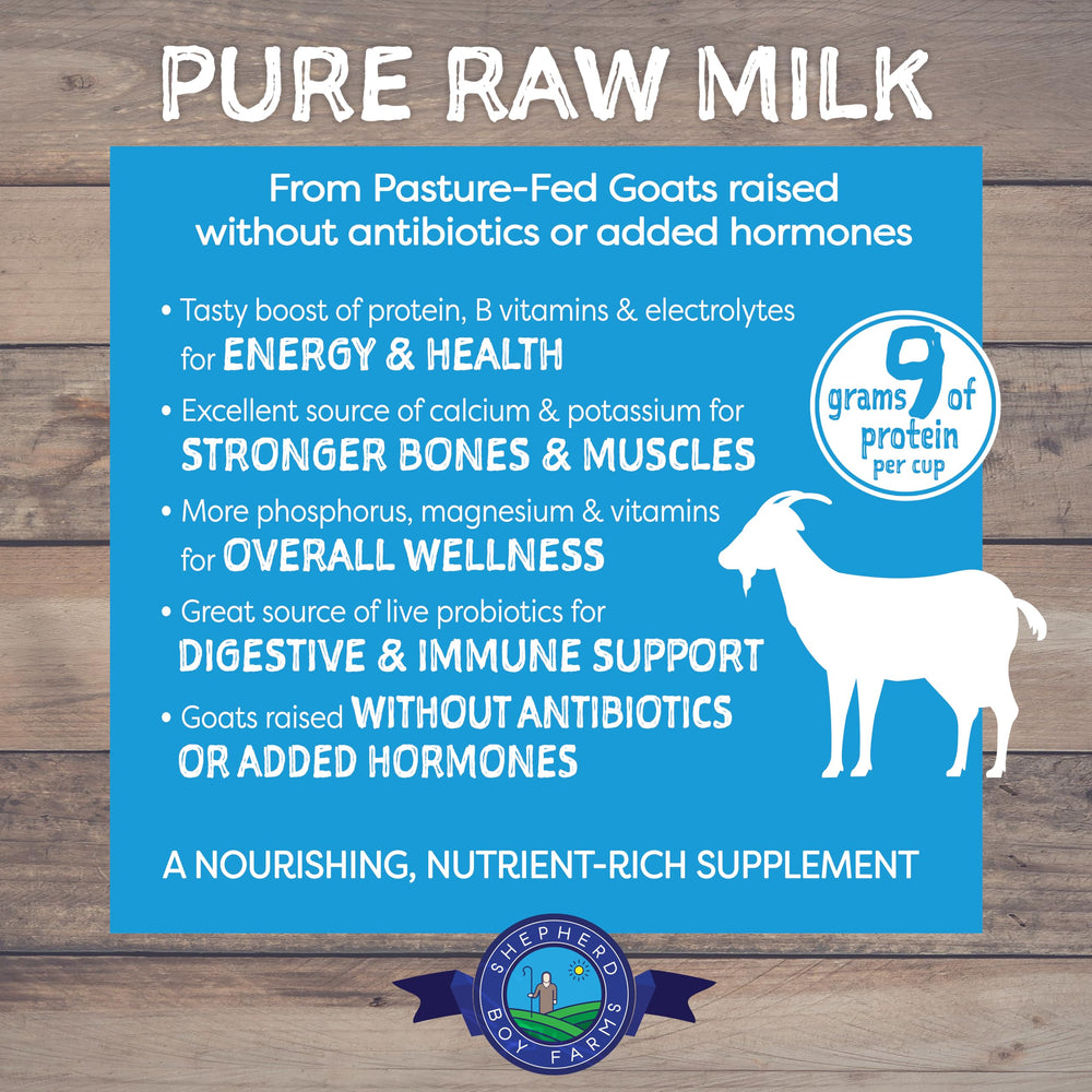 Shepherd Boy Farms outdoor camping setup with goat milk.