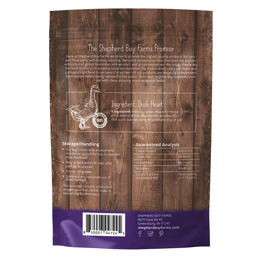 USA-made Farm-to-Table label on Shepherd Boy Farms packaging