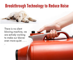 Shernbao DHD-2400F pro nozzle set for precise blow-drying