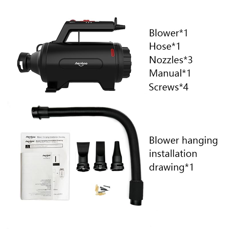 SHERNBAO high-velocity dryer with quiet, durable design for professional use