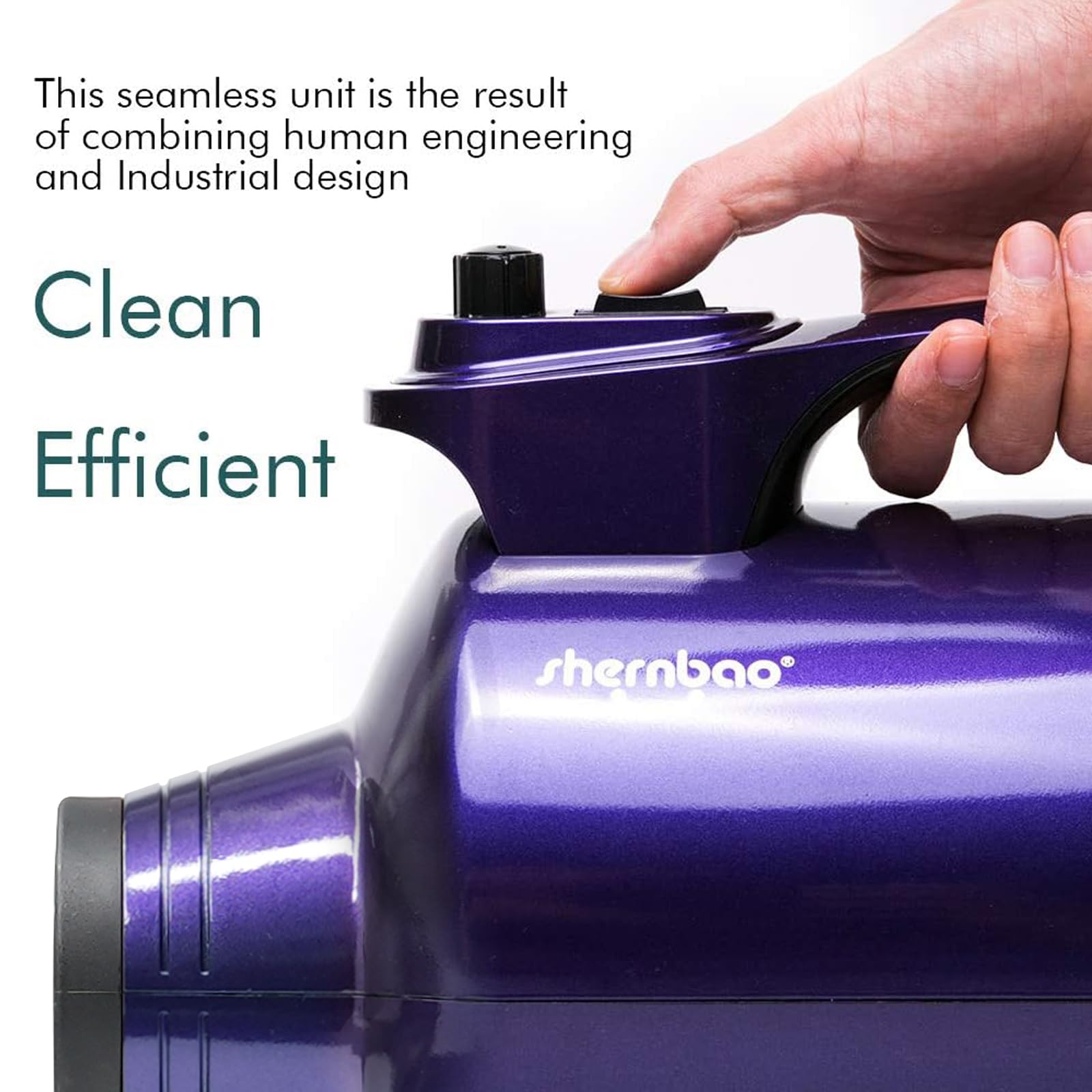 Shernbao SHD-2600P side view showing compact ergonomic design
