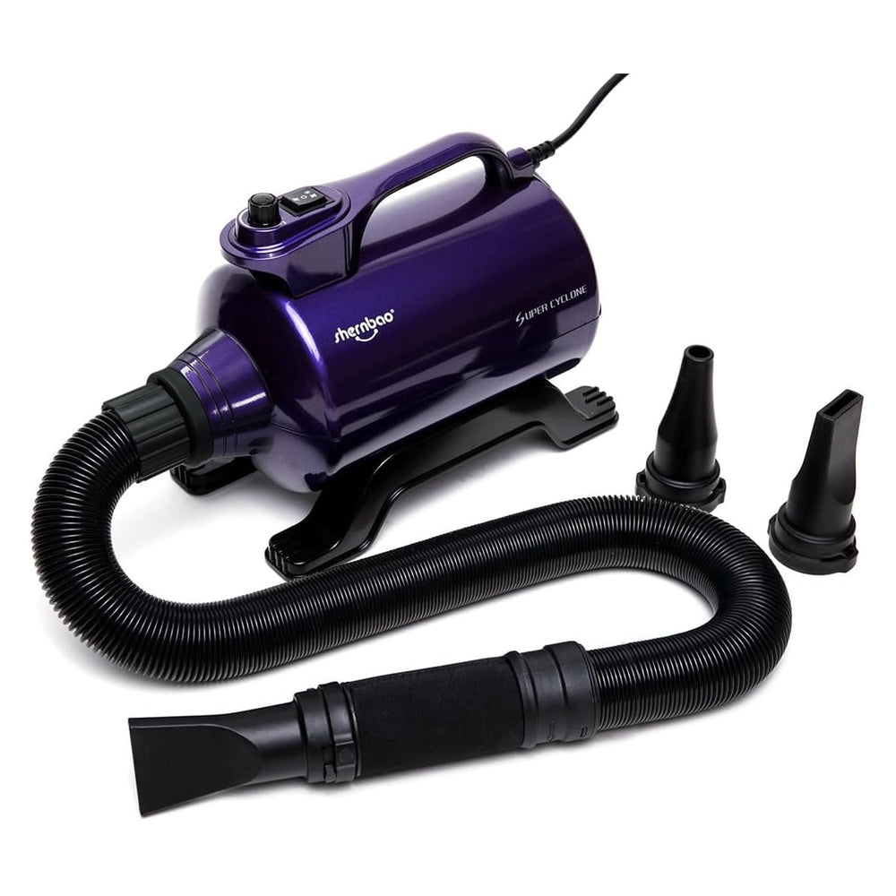 Shernbao SHD-2600P purple super cyclone dryer for fast professional grooming