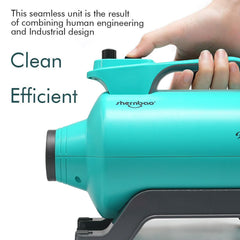 Shernbao SHD-2600P side view highlights compact, portable design.