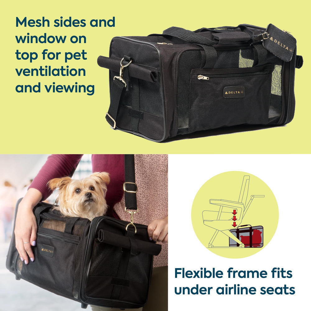 Sherpa Delta Deluxe airline-approved design streamlines boarding across many carriers.