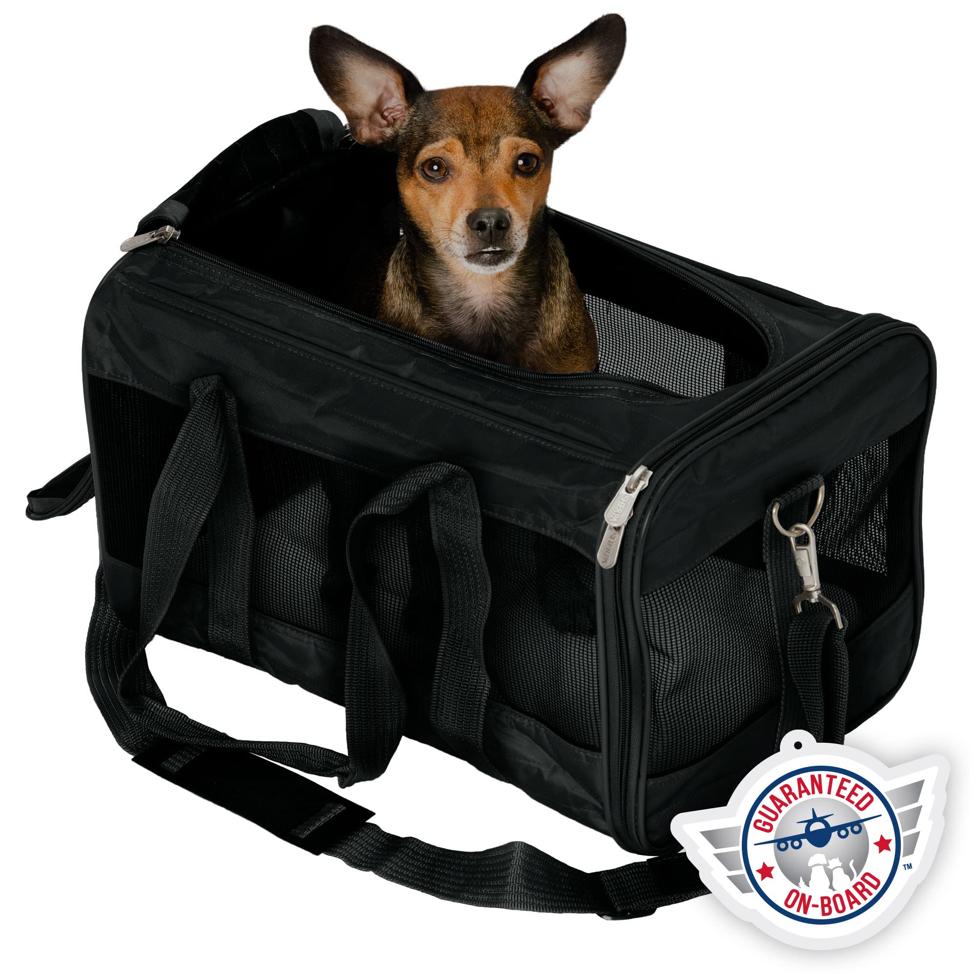 Sherpa Original Deluxe under-seat fit for airline travel