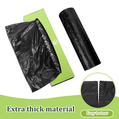 Sherr leak-proof bags help keep hands clean during waste disposal.