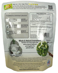 Sherwood Baby Rabbit Food no wheat, corn, or soy visual supports natural fiber nutrition.