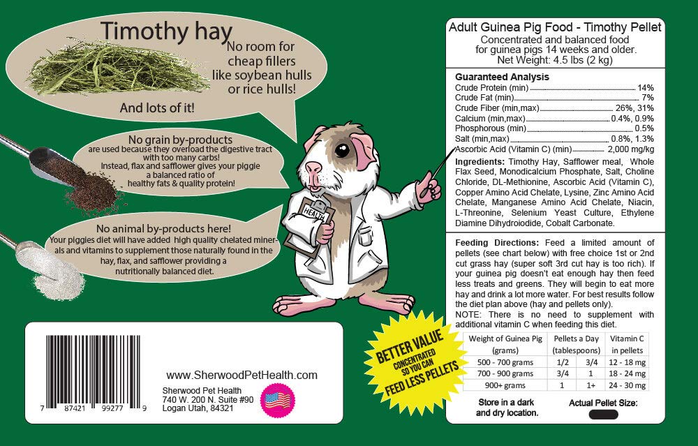 Sherwood Pet Health grain-free ingredient list close-up, highlights natural plant-based protein benefit.