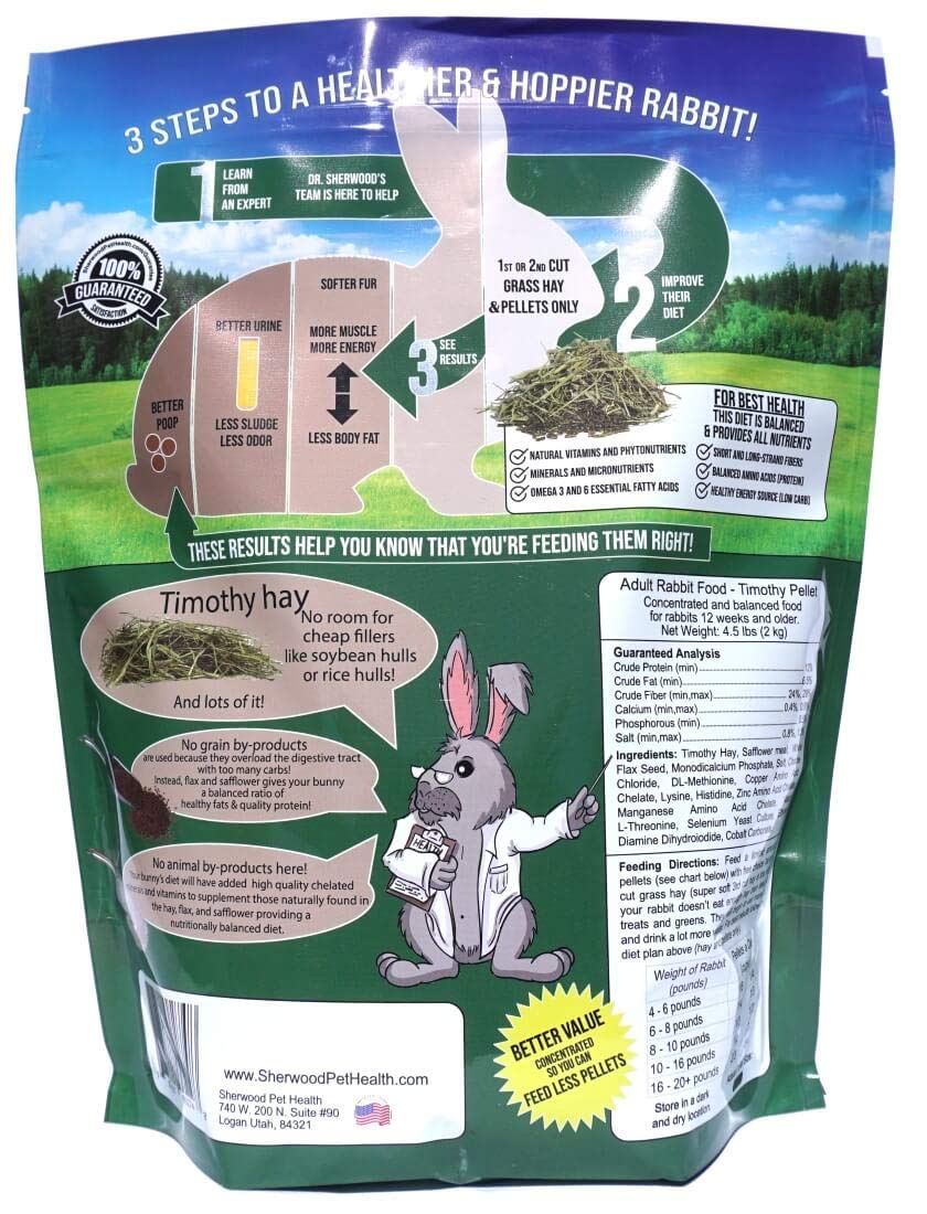 Closeup of Sherwood Pet Health pellets showing grain-free formula
