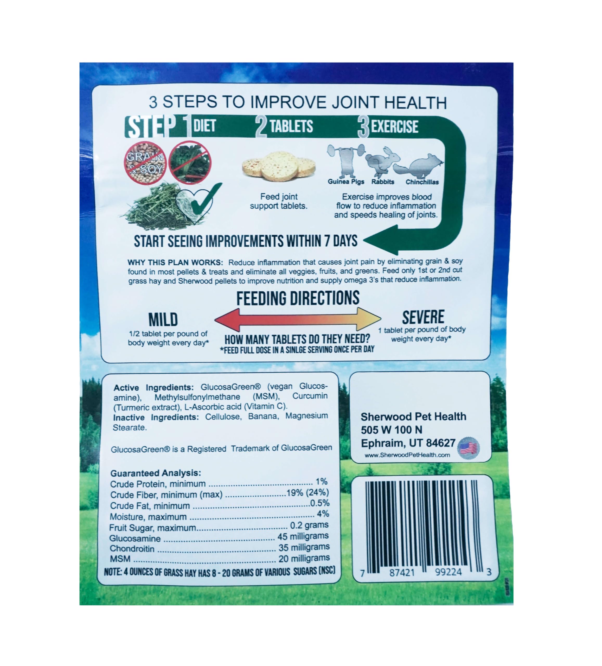 Sherwood Pet Health vegan joint support soft chew texture eases daily feeding