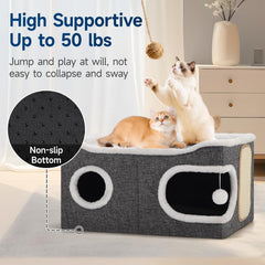 Shikha cat cube hanging ball adds interactive play and enrichment.