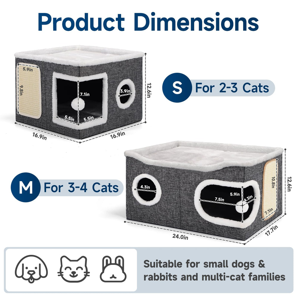 Shikha cat cube oval door offers easy access for multi-cat homes.