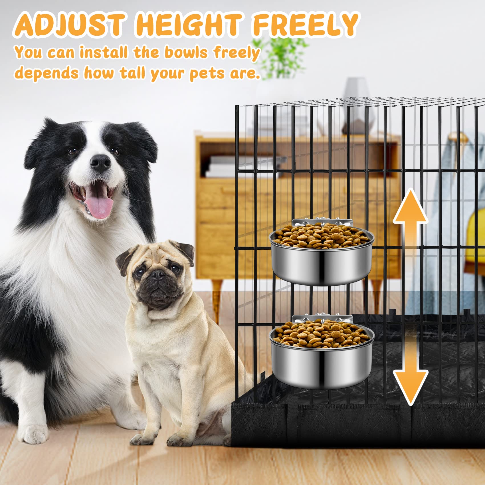 ShineMe tool-free installation fits inside or outside crates.