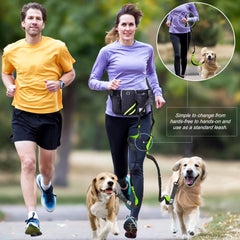 SHINE HAI dual bungee system absorbs shocks for smoother running and jogging.